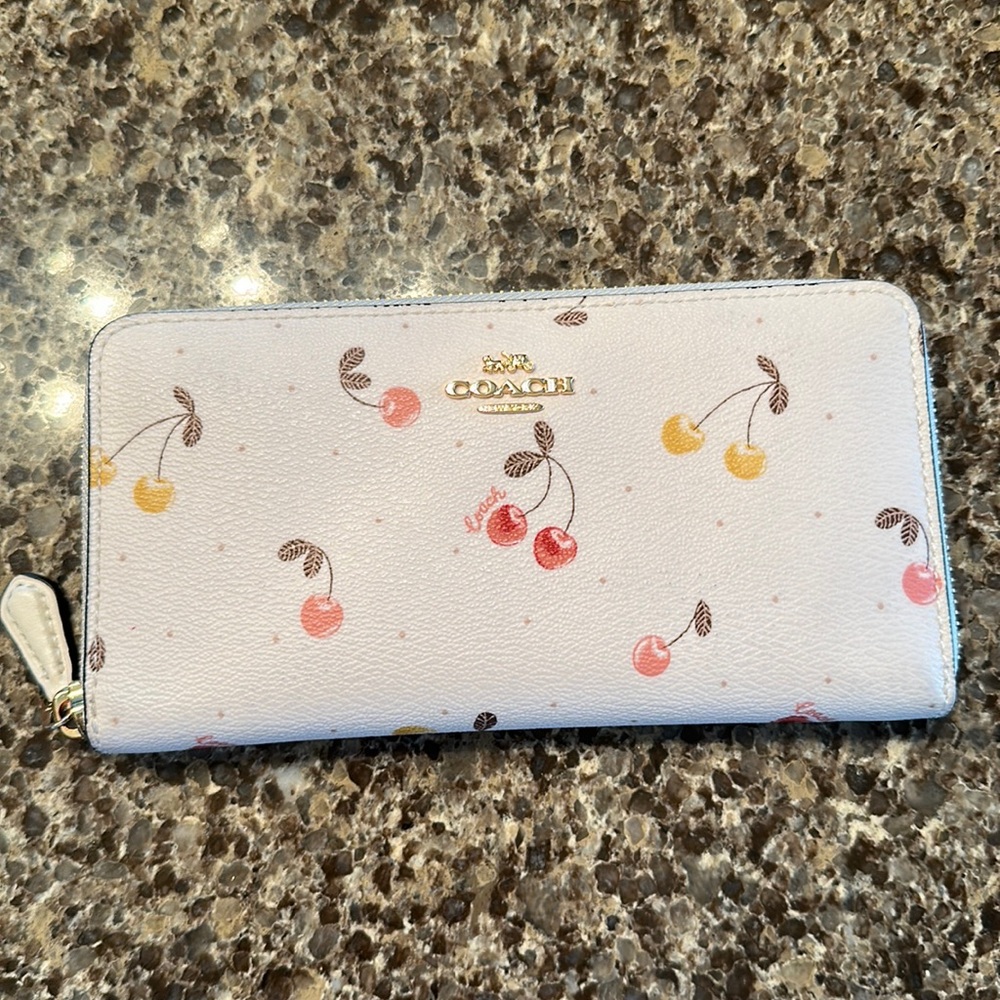 Cherry Coach Wallet